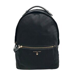 Michael Kors Black Nylon Kelsey Backpack